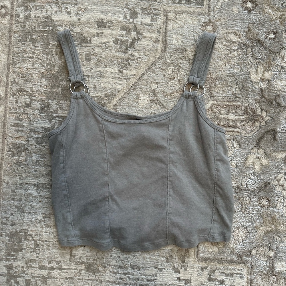 Gray Women's Top